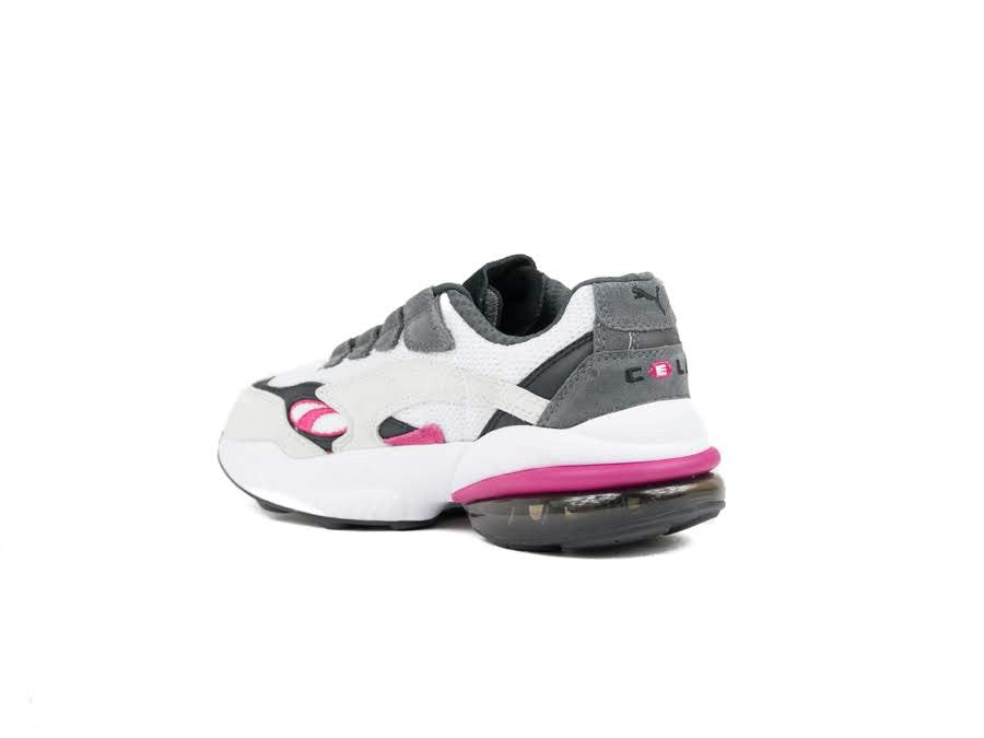PUMA CELL VENOM WHITE-FUCHSIA PURPLE