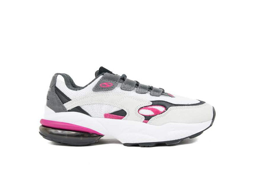 PUMA CELL VENOM WHITE-FUCHSIA PURPLE