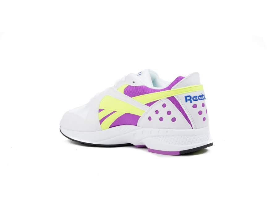 REEBOK PYRO OG WHITE VIOLET NEON CO