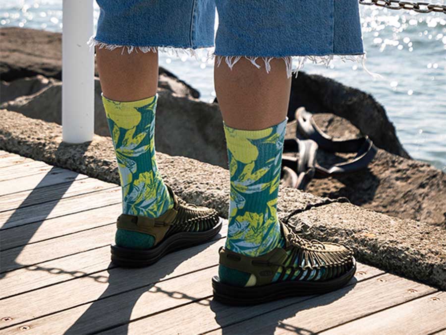 CALCETINES STANCE LIHUE CREW GREEN