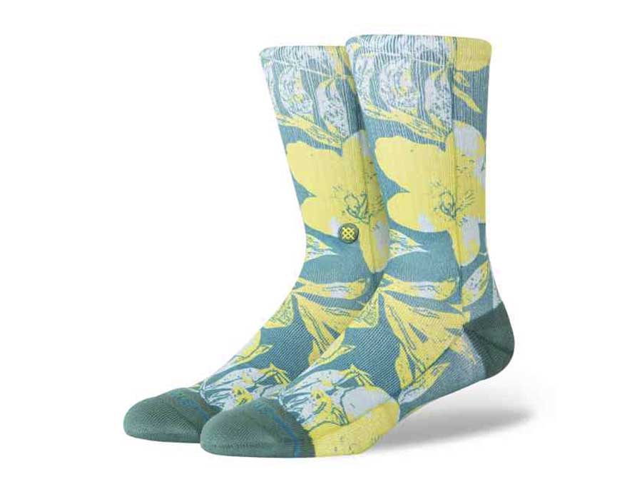 CALCETINES STANCE LIHUE CREW VERDES