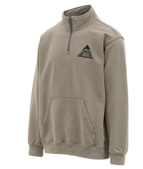 SUDADERA VANS MTE PEAK QUARTER ZIP PEWTER