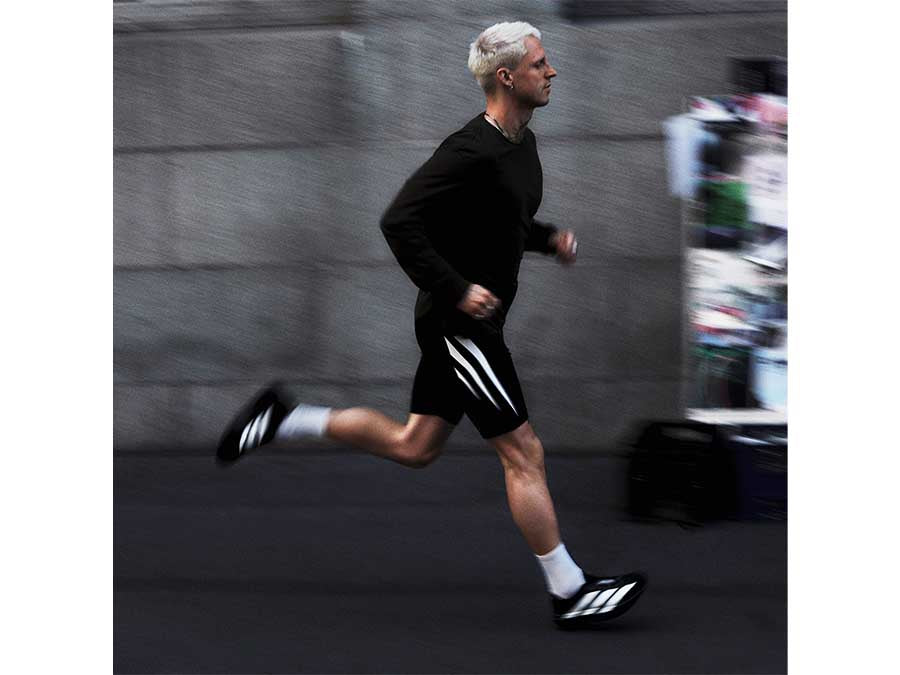 adidas Adizero Evo Sl M Negro Rayas Blancas