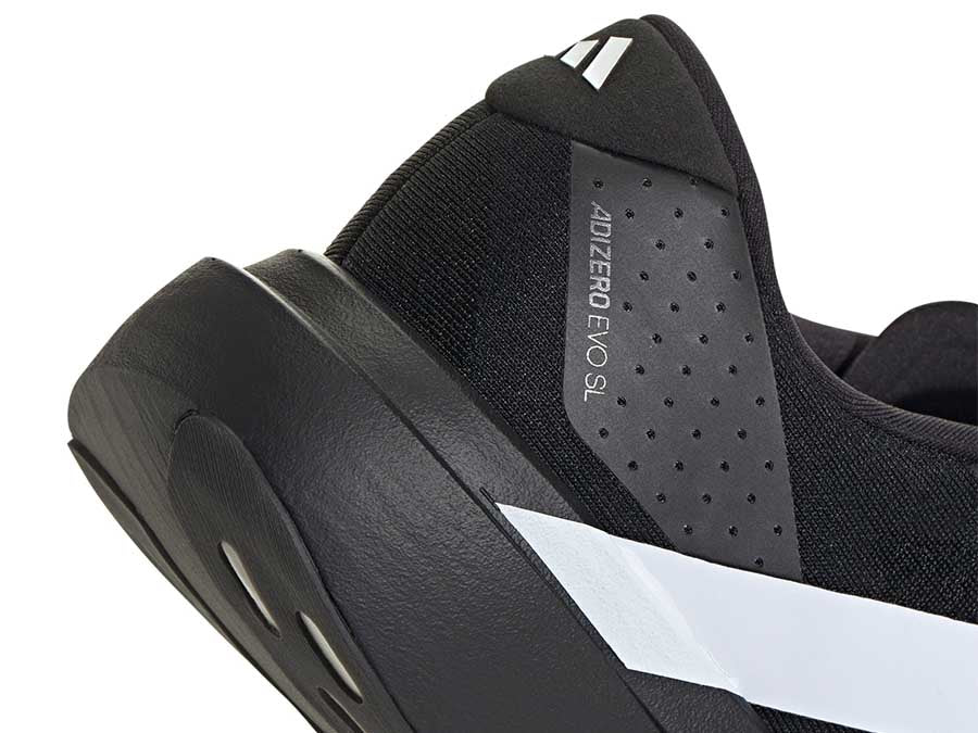 adidas Adizero Evo Sl M Negro Rayas Blancas