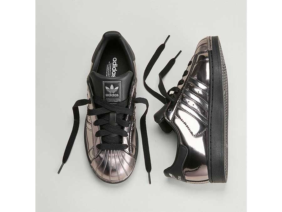 adidas Superstar II W Black Metallic