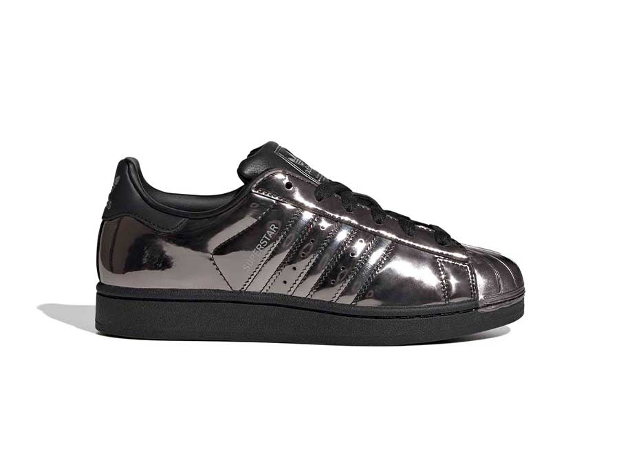Zapatillas adidas Superstar II W Black Metallic
