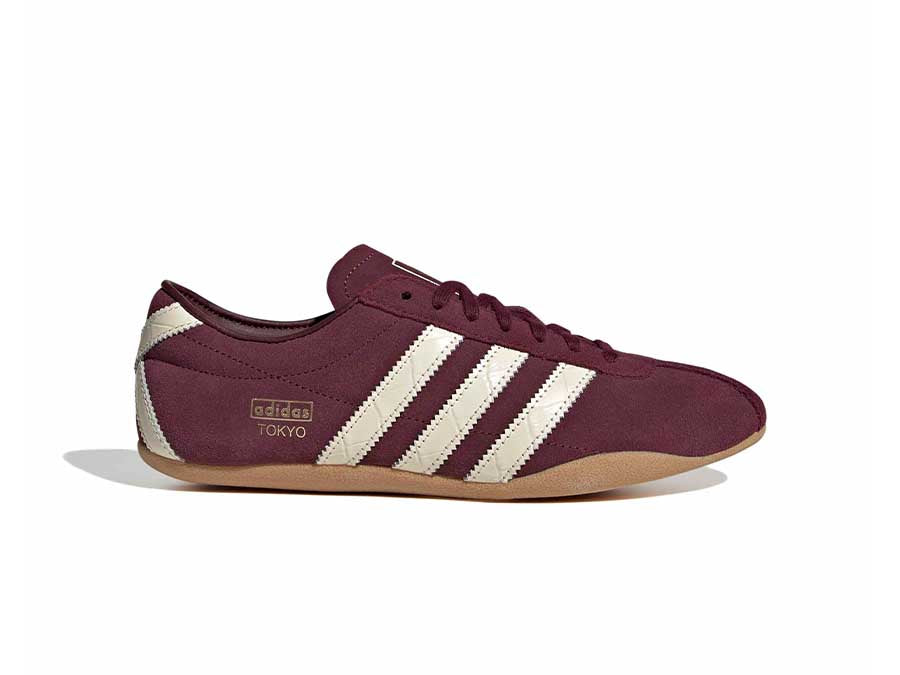 Zapatillas planas para mujer adidas Tokyo W Maroon