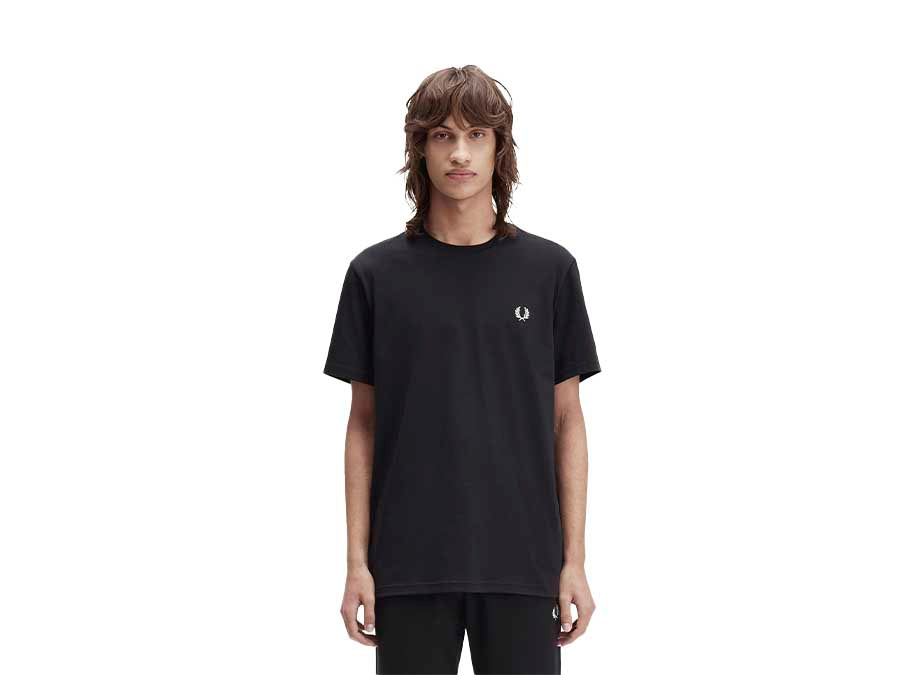 CAMISETA FRED PERRY BOLD BRANDING BLACK