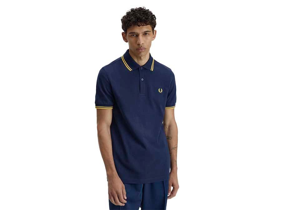 Polo Fred Perry Twin Tipped Green