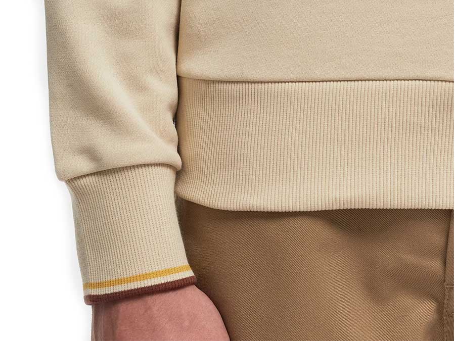 SWEAT FRED PERRY BEIGE