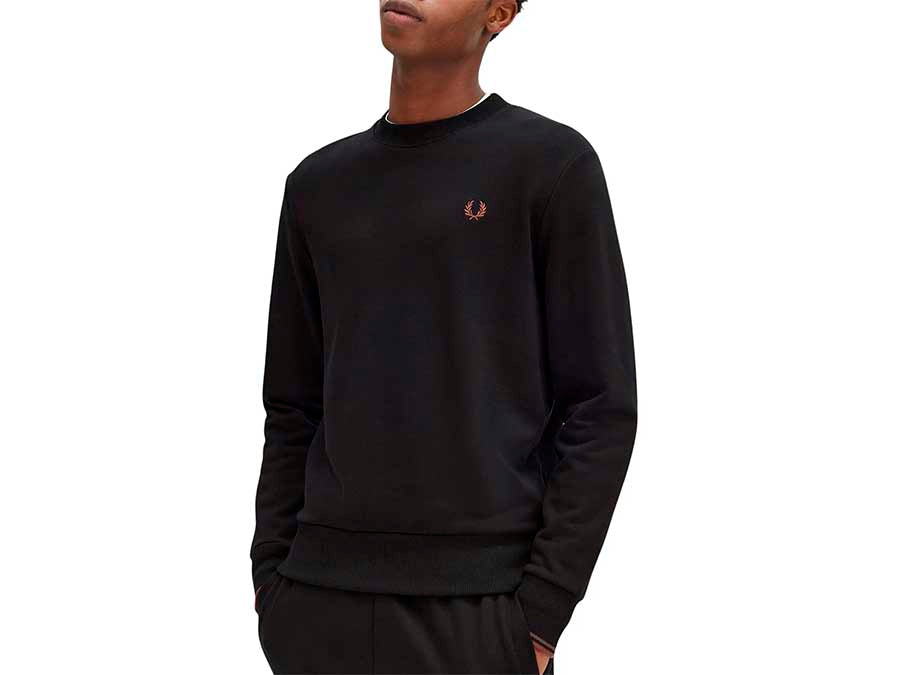 SUDADERA FRED PERRY BLACK