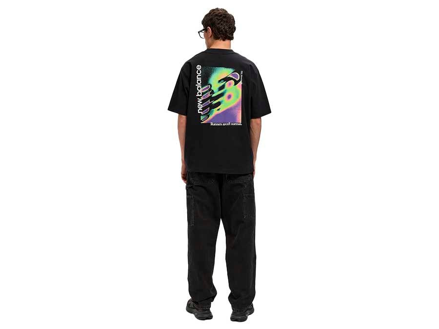 Camiseta New Balance Running Tri-Logo Black