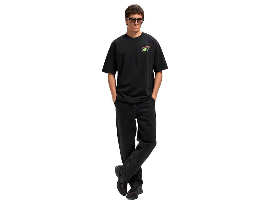 Camiseta New Balance Running Tri-Logo Black