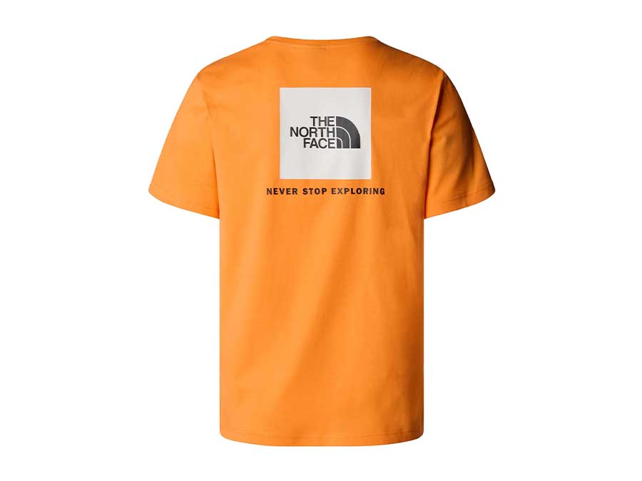 T-SHIRT TNF BOX NSE TEE DIGITAL ORANGE