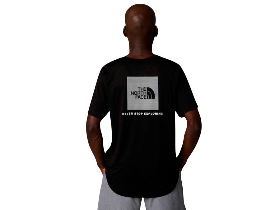 CAMISETA M 24 7 BOX NSE SS TEE TNF BLACK