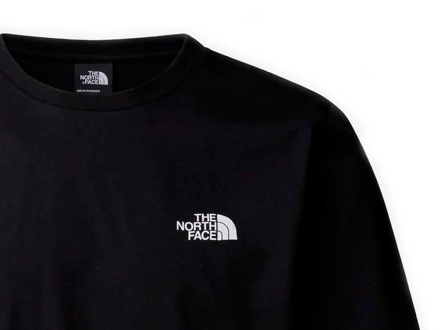 CAMISETA TNF M HALF DOME PHOTO SS TEE BLACK
