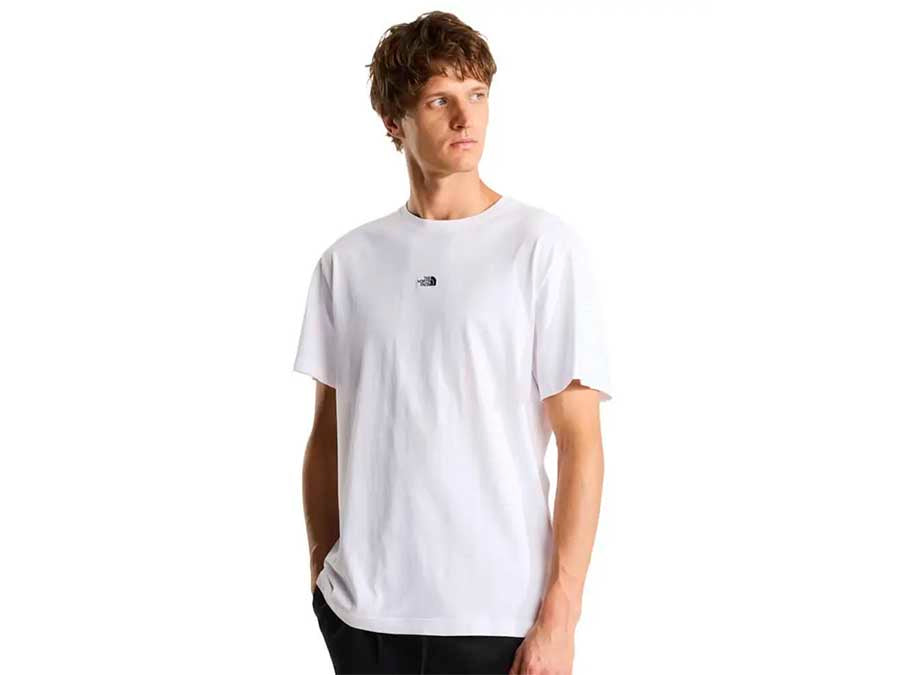 Camiseta TNF m Essential Center Logo Relaxed Short