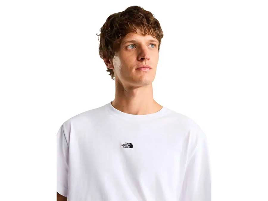 Camiseta TNF m Essential Center Logo Relaxed Short