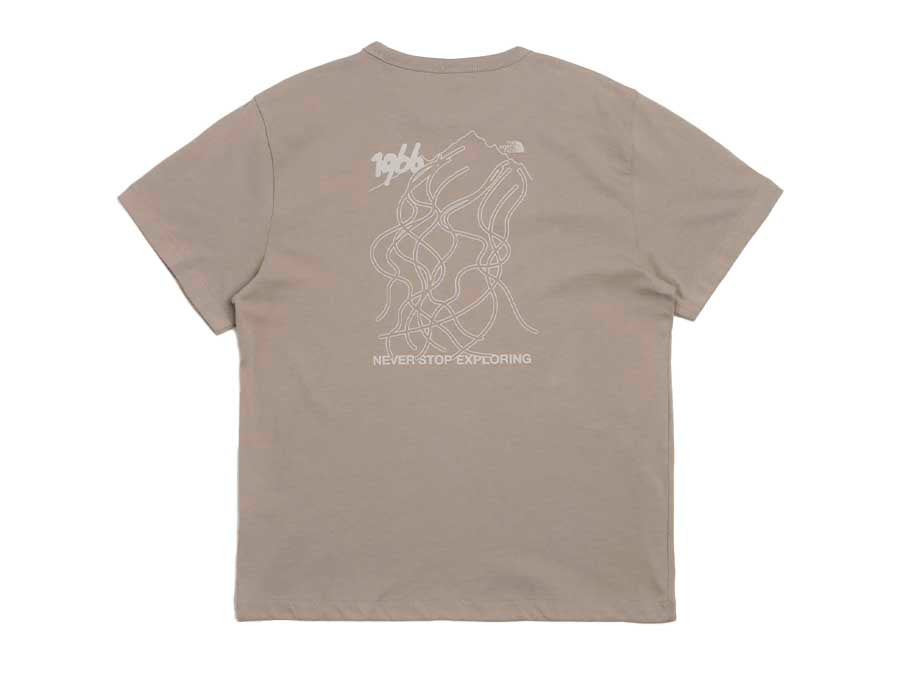 Camiseta TNF U NSE Slopes RLX SS Tee-graphic Stone