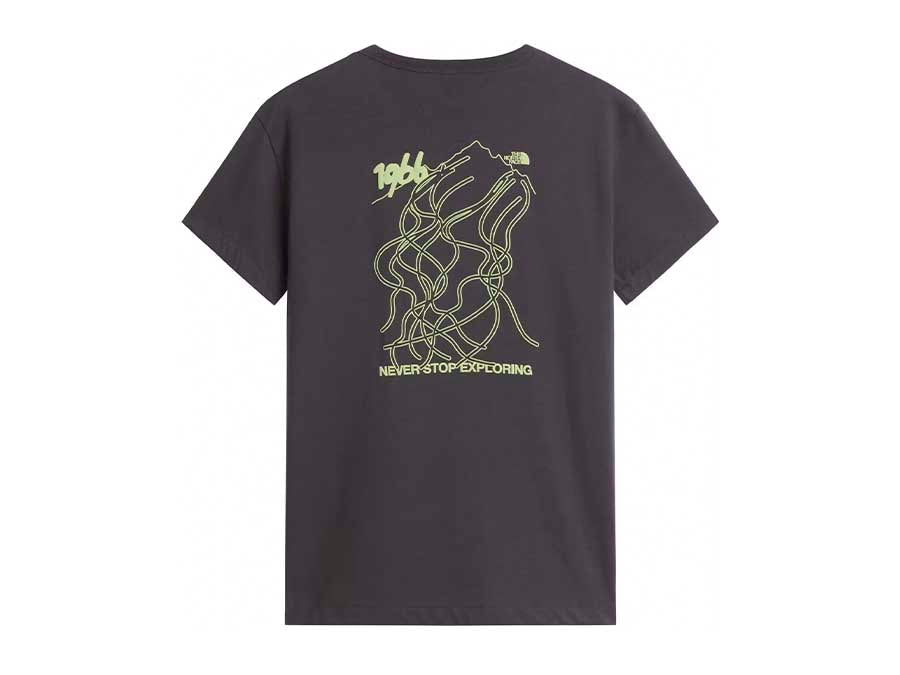 Camiseta TNF U NSE Slopes RLX SS Tee-graphic Anthr
