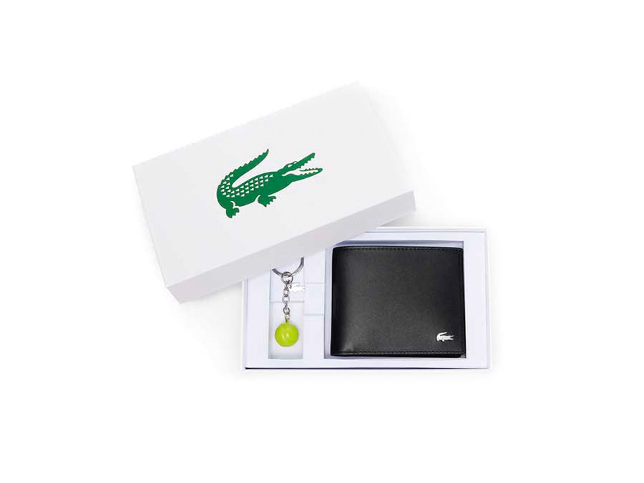 GELDBÖRSE LACOSTE BILLFOLD SCHLÜSSELANHÄNGER BOX