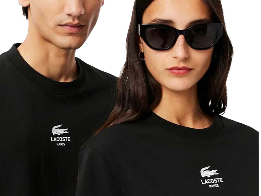 CAMISETA LACOSTE PARIS BLACK