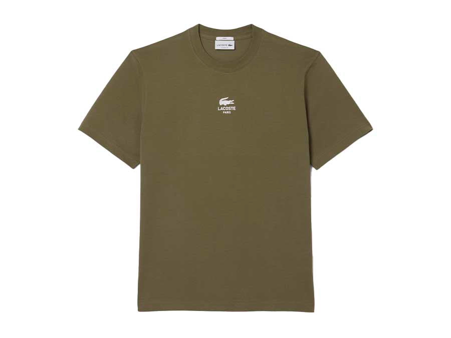 CAMISETA LACOSTE PARIS VERDE