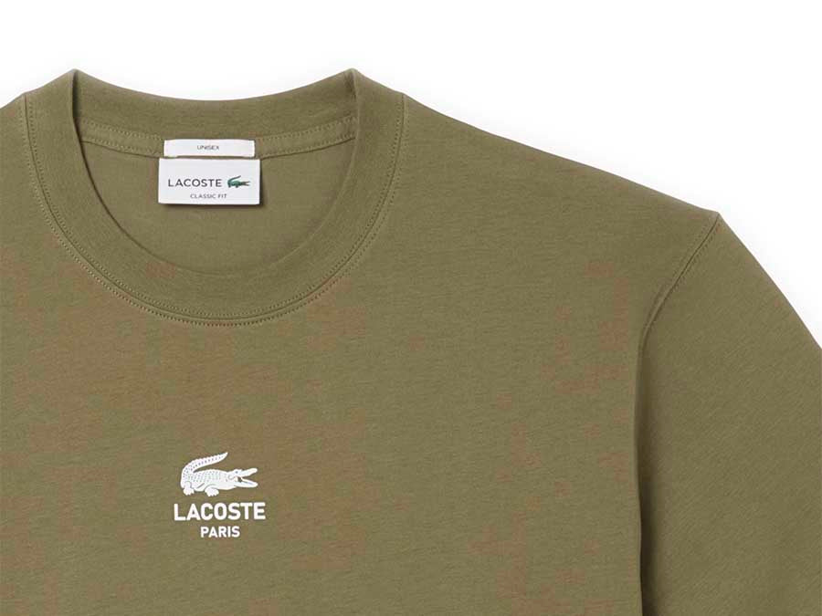 CAMISETA LACOSTE PARIS VERDE