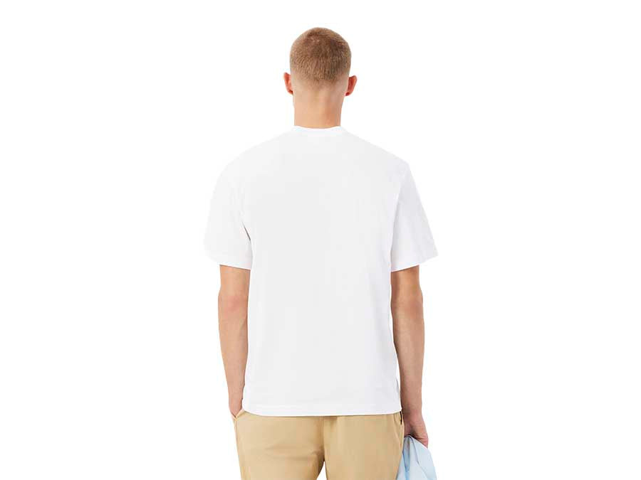 CAMISETA LACOSTE BLANCA