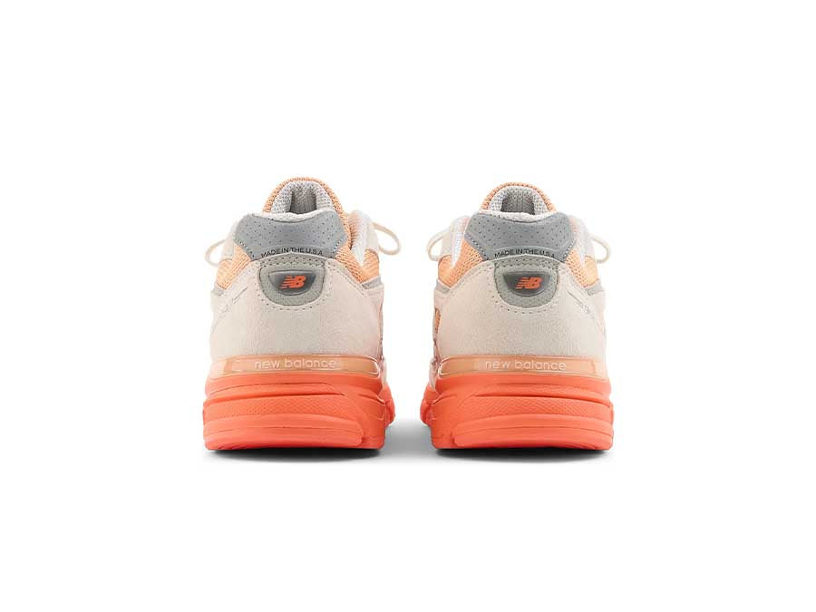 New Balance Made in USA 990v4 Grey Orange