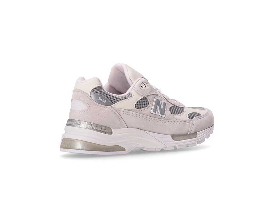 New Balance 992 Made In USA White Reflection