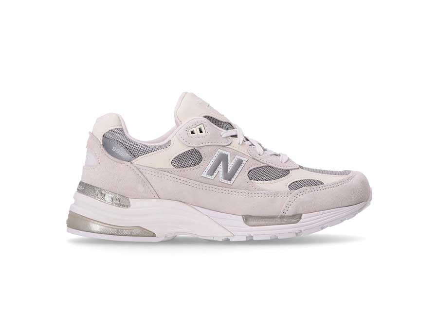 Zapatillas New Balance 992 Made In USA White Reflection