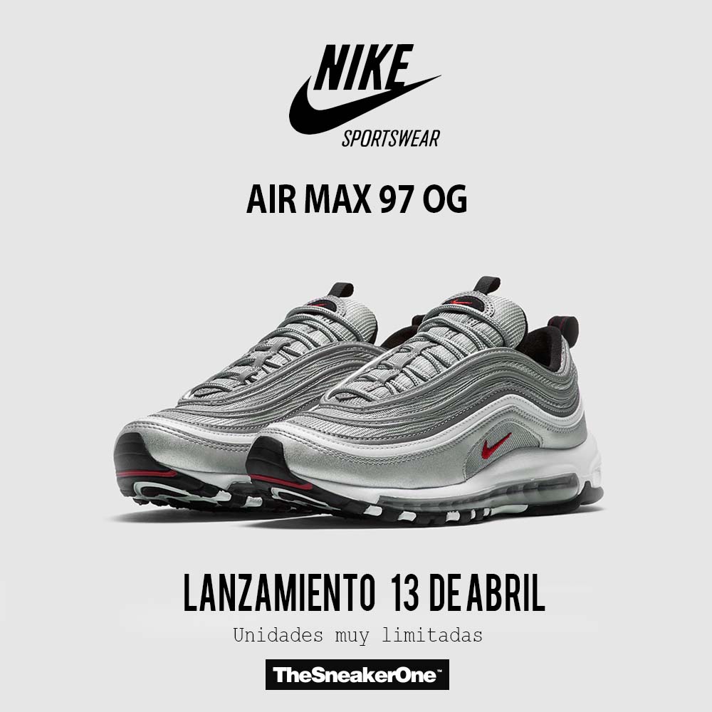 Nike 97 OG "Metallic Silver" The Sneaker One Blog